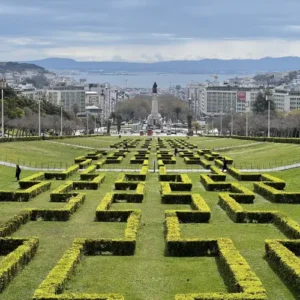 Parque Eduardo VII lisbon viewpoint