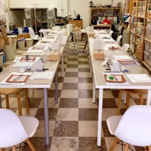 Things to do on a rainy day in Lisbon tile painting workshop