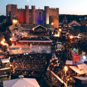 Obidos Christmas Market lisbon